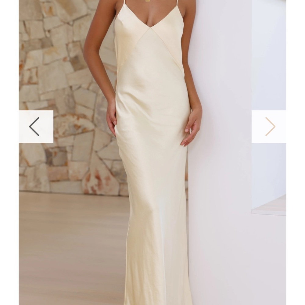 Gisella Maxi Dress WHITE